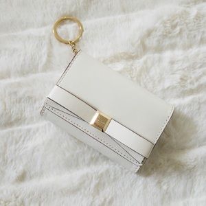 Kate Spade mini key ring wallet